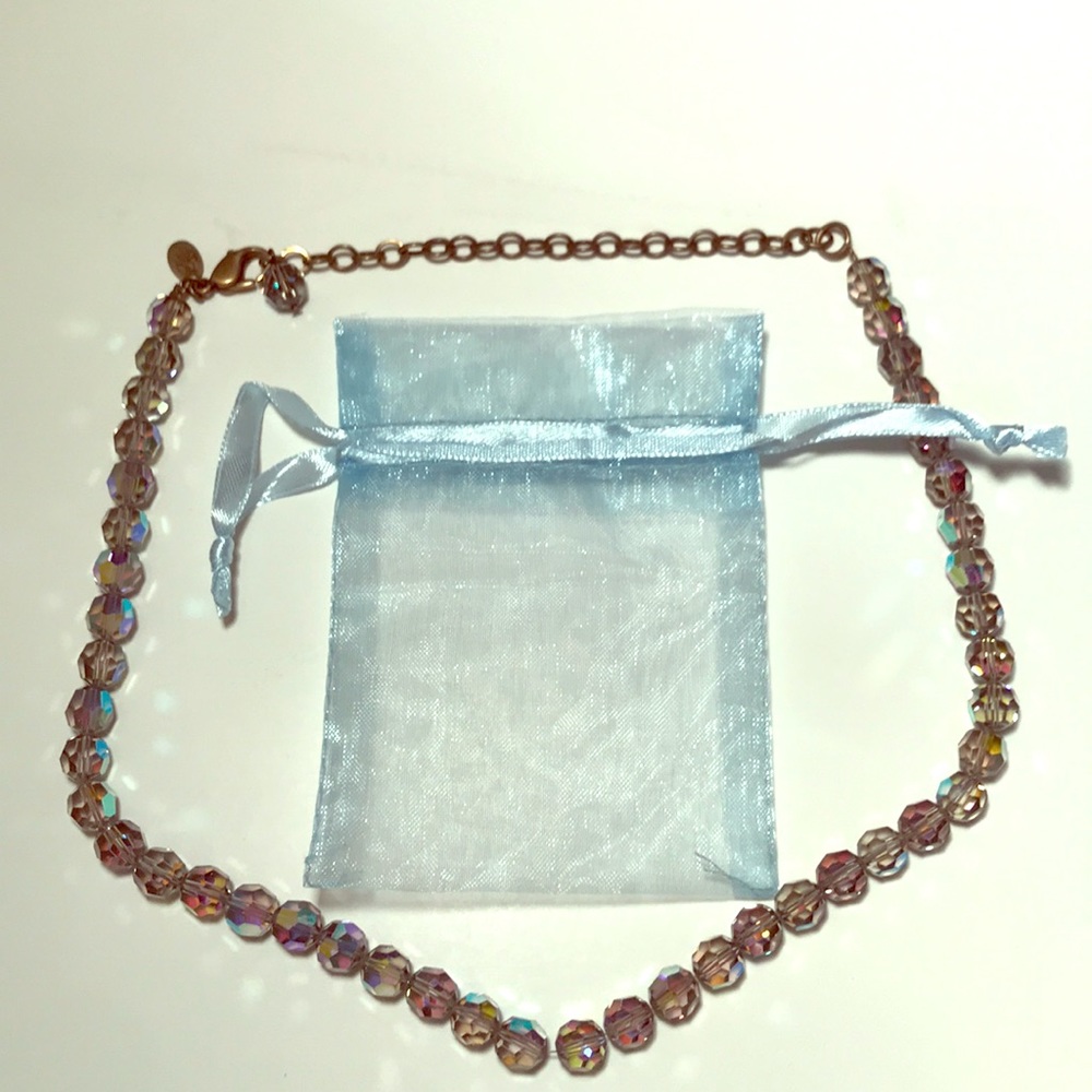 Iridescent Geometric Orb Necklace - Kirks Folly